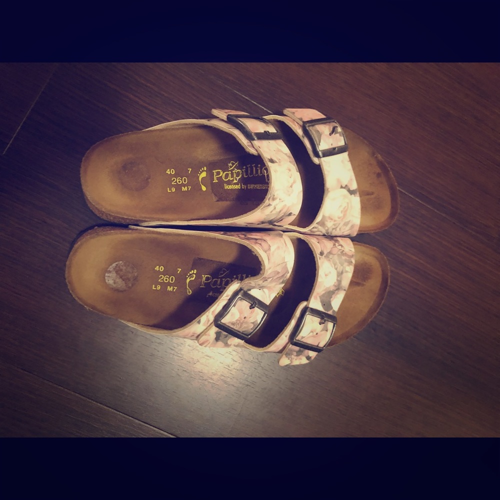 Papillio Birkenstock floral size 40